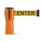 Montour Line Retractable Belt Barrier Cone Mount Orange Case 9ft. Cau.Belt CP100-OR-CAUYB-90 - alternate 1